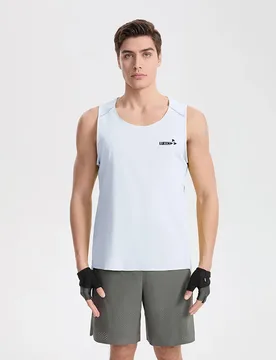 LUCEN 2026 summer new fitness running special vest sleeveless T-shirt fashion light fast dry outdoor sports elastic GYM tops tee - Aliexpress - FashionsVida