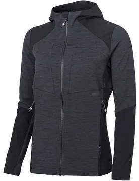 Tileka hood forro polar mujer Negro (M) - Ternua - FashionsVida