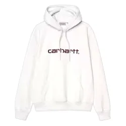 Felpa hooded carhartt sweat - ash heather / rondo