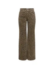 Jeans Wide Leg ONLMADISON hellbraun L/L32 damen