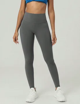 Leggings deportivos para mujer de verano, cintura alta, sin costura frontal, espalda con escote profundo en V, línea de glúteos, para correr, ejerci - Shein - FashionsVida