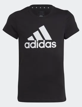 T-shirt Essentials Big Logo Cotton 11-12A Black / White - Adidas - FashionsVida