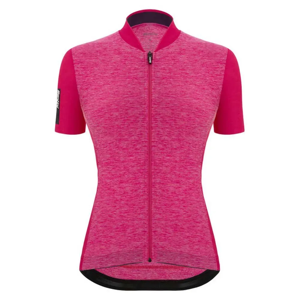 Maillot à Manches Courtes Colore Puro - Santini - FashionsVida