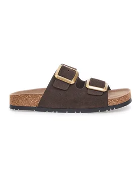 Ciabatte testa di moro doppia fibbia suola antiscivolo vegan 335cf20631s 36 - PITTARELLO GREEN WALK - FashionsVida