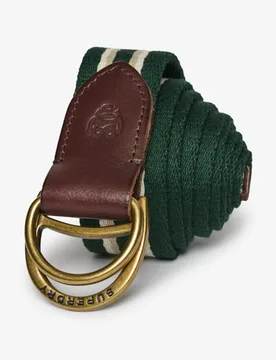 Superdry Herren Heritage Stripe Gürtel Reguläre Passform Green - Größe: 1Größe - 29.99 - FashionsVida
