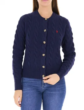Cardigan misto lana POLO BLU NAVY XS - Ralph Lauren - FashionsVida