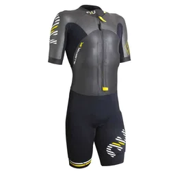 Trisuit A Maniche Corte Alligator Sr Black / Yellow M