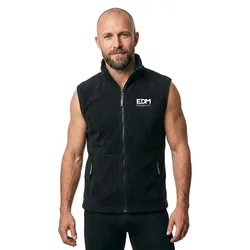 Edm Gilet Polar 280g/m² Black XL