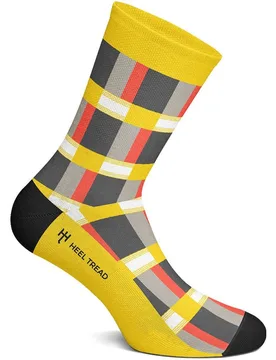 Calcetines de hombre Quattro cortos en color - Heel Tread - FashionsVida