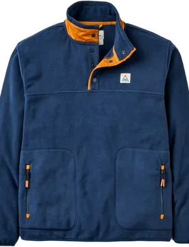 Polaire demi-pressionnée - Dusk Polartec® Fleece Rich Navy - Taille S - Passenger - FashionsVida