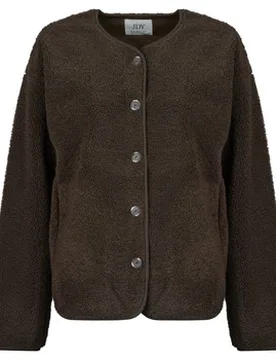 Damen-Jacke tella L/s Teddy Eu Xxl;Eu S;Eu M;Eu L;Eu Xl;Eu Xs Female - JDY - FashionsVida