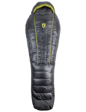 Sac de couchage 3 saisons en duvet naturel - Coda Mens 10/20 Goodnight Gray - Taille Long - Gris - NEMO - FashionsVida