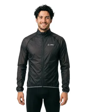 Giacca Zip-off Windshell Black - Loeffler - FashionsVida