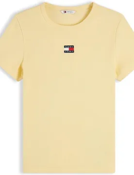 Camiseta "Badge" slim fit de - Tommy Jeans - FashionsVida