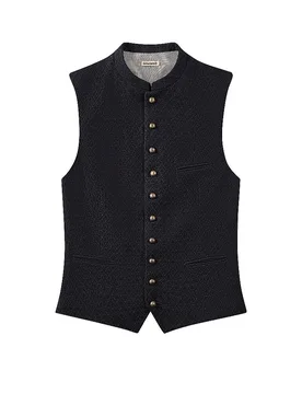 Trachtengilet KONSTANTIN dunkelblau 50 Herren - Gottseidank - FashionsVida