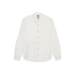 Camicia A Maniche Lunghe Button Down Oxford Regular Fit Oxford White L