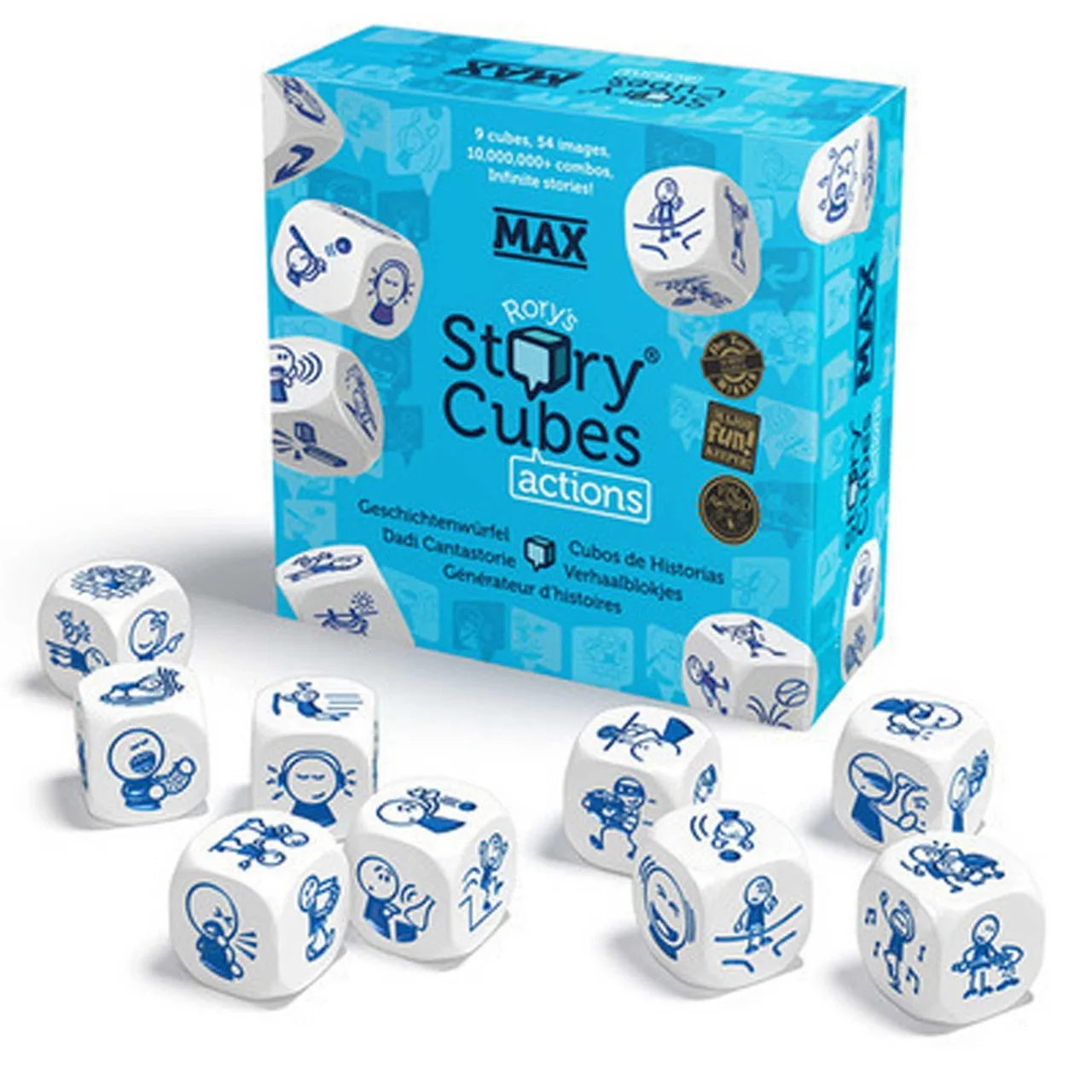Rory's Story Cubes: Actions MAX - The Creativity Hub - FashionsVida