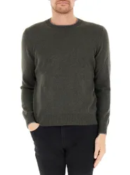 Maglione girocollo VERDE MILITARE 50