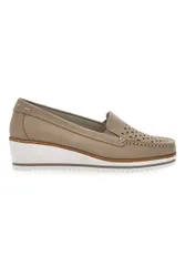 Mocassini Beige Mio Tempo 12862 38