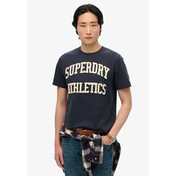 T-shirt à Manches Courtes Vintage Athletic Eclipse Navy/Ecru XL