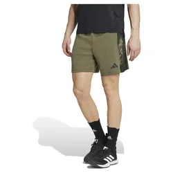 Short Train Essentials Seasonal 3 Stripes 7´´ Olive Strata S
