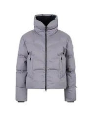 Damen Skijacke Daune Melange Optik grau 40 W