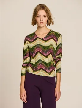 Camiseta de mujer estampado tiedye - Escorpion - FashionsVida
