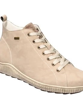 Knöchel-Sneaker mit Reißverschluss „Sabine“ beige 36 Damen - wonderwalk - FashionsVida