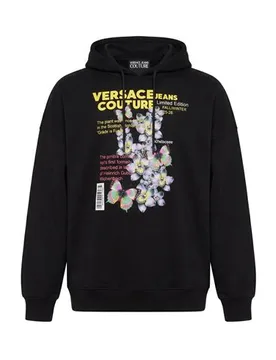 Sudadera Mujer Negro L,M,S,XL,XS Mujer - Versace Jeans Couture - FashionsVida