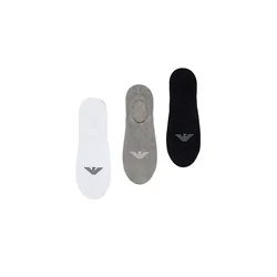 Calzini Invisibili Em00058_af23600 3 Paia Black / Grey / White EU 39-42