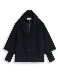 Cape - Poncho dunkelblau XL damen