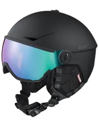 Casque de ski/snowboard Rise Visor Pure Mat Black Cameleon für Herren Größe 56-57 cm schwarz