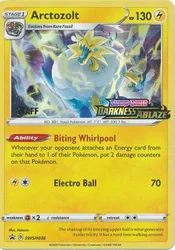 Pokemon Sword & Shield Promo SWSH036 Arctozolt (STAFF)