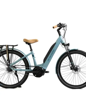 Bicicletta Elettrica E-absolute 3 Altus Blue / Green Mat - Granville - FashionsVida