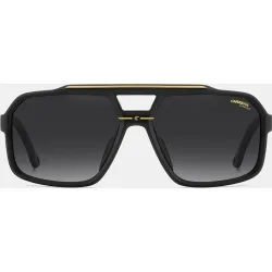 Gafa de sol de hombre rectangular en poliamida con lente degradada