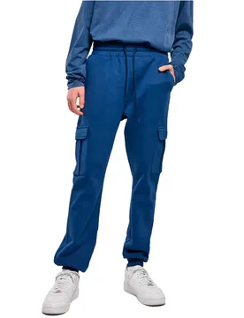 Pantaloni Sportivi Cargo Space Blue S - Urban classics - FashionsVida