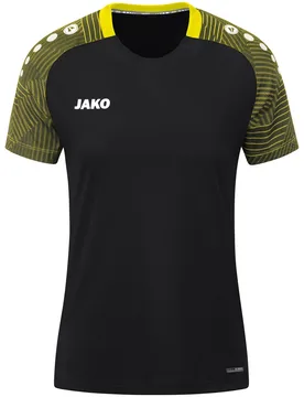 T-Shirt Performance (schwarz/soft yellow / Größe 44 / Damen) - Jako - FashionsVida