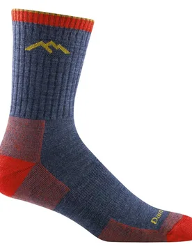 Hiker Micro Crew Socke Denim 43-45,5 - Darn Tough - FashionsVida