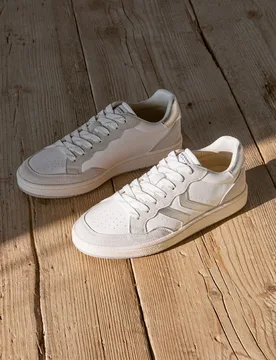 Sneakers bianche in pelle con action leather riciclata BT261130001 40 - PITTARELLO CAPSULE - FashionsVida