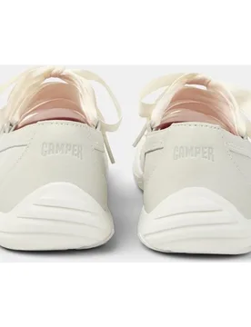 Bailarinas planas de mujer de piel peu path+ - Camper - FashionsVida