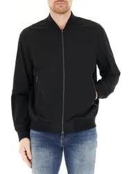 Bomber con zip NERO S