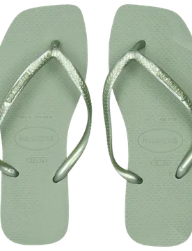 Slim Damen Flip-Flops und Sandalen - Grün - Größe 35/36 - Plastic/Polycarbonate Green 35/36 - Havaianas - FashionsVida