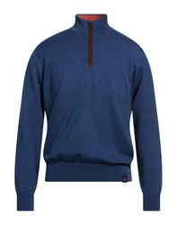 Pullover Herren Blau S Herren