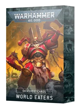 Warhammer 40,000 - Datasheet Cards: World Eaters - Games Workshop - FashionsVida