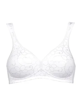 BH ohne Bügel ELEGANT COTTON weiß weiss 95B Damen - Triumph - FashionsVida