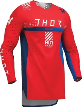 Maglia Moto Cross Enduro Sportmode Synth Rosso taglia L - THOR - FashionsVida