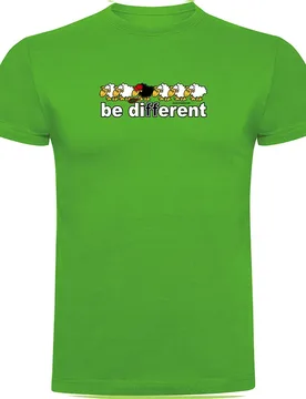 Be Different Tennis Short Sleeve T-shirt Green 2XL - Kruskis - FashionsVida