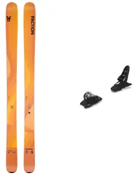 Ski Set inkl. Bdg. All-Mountain-Ski Pack Dancer 3 Orange 2025 aus Holz