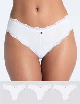 Pk Tatiana Brazilian Knickers White female - Boux Avenue - FashionsVida