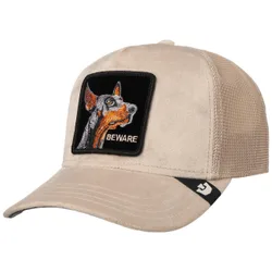 Velour Doberman Trucker Cap by - oatmeal - Herren - Size: One Size